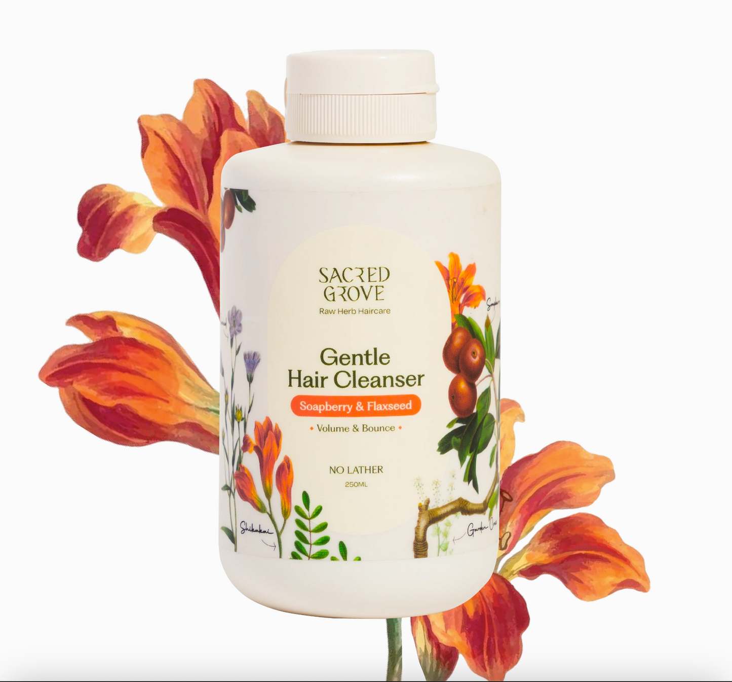 100% Raw Herb Gentle Hair Cleanser (Non-Lather)